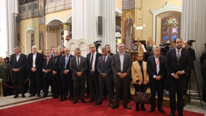 Ο Στ. Αρναουτάκης παρών στη χειροτονία του νέου Μητροπολίτη Λάμπης, Συβρίτου και Σφακίων