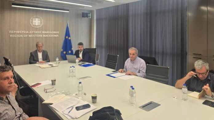 Συνάντηση Περιφερειάρχη Δυτικής Μακεδονίας με Επικεφαλής Γενικών Διευθύνσεων