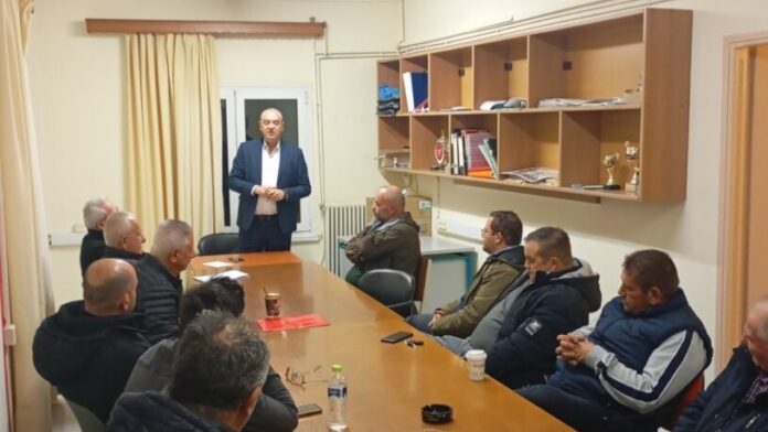 Δ.Ελασσόνας: Περιοδεία δημάρχου στη δημοτική περιοχή Ποταμιάς
