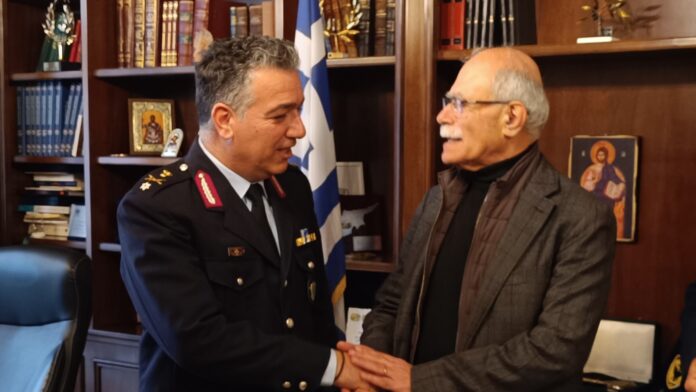 Συνάντηση του νέου Αστυνομικού Διευθυντή Ηλείας με τον Δήμαρχο Πύργου