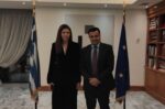 Σύσκεψη Δημάρχου Ύδρας με την Υπουργό Παιδείας