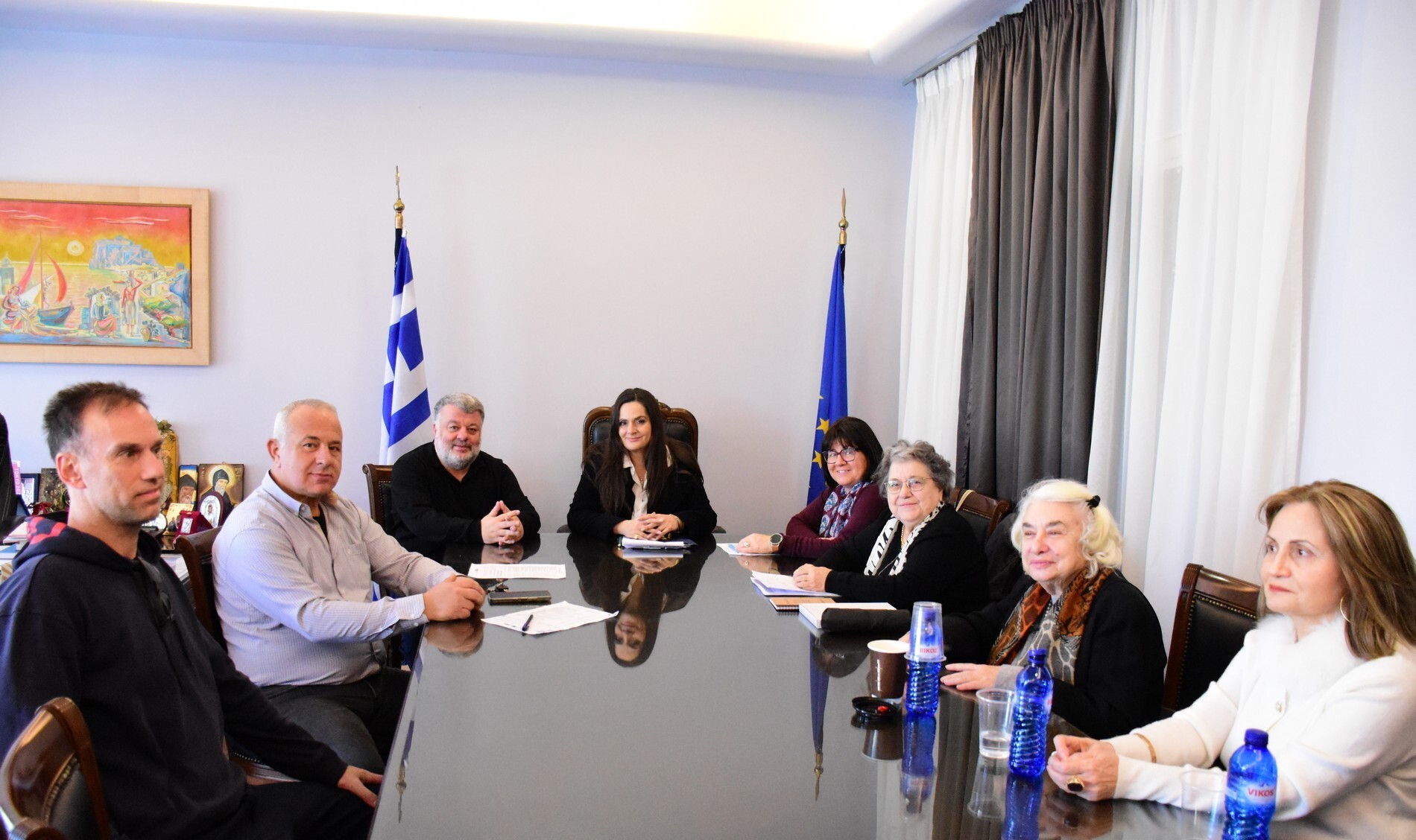 Δ.Αργοστολίου: Επίσκεψη της Γ.Γ.Σύγχρονου Πολιτισμού στο υπό κατασκευή Μουσείο Σκλάβου