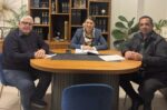 Σύσκεψη δημάρχου Φολεγάνδρου με την Έπαρχο Θήρας και τον Αντιπεριφερειάρχη Ν. Αιγαίου