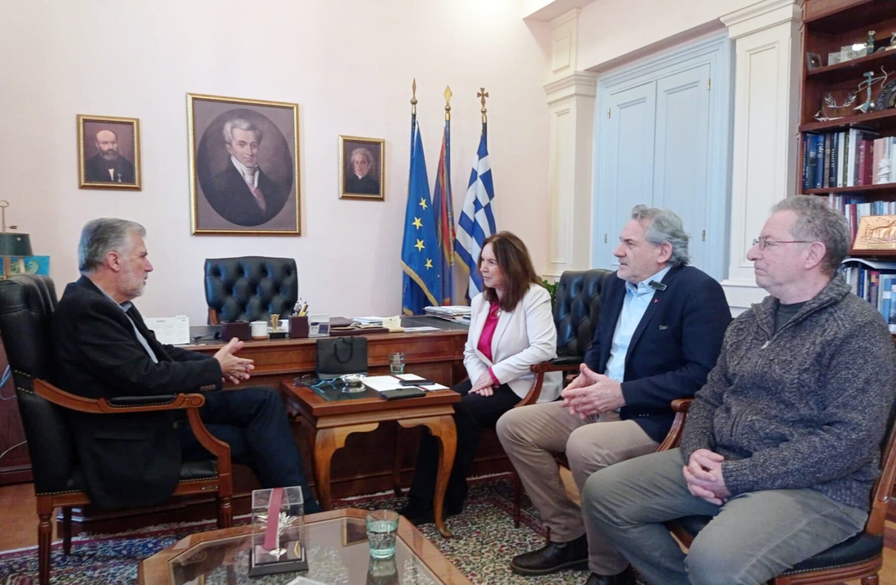 Δ.Κ.Κέρκυρας: Επαφή δημάρχου με την Υπεύθυνη Τουρισμού του ΣΥΡΙΖΑ