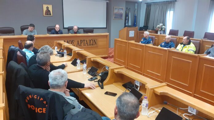 Δ.Αρταίων: Κατεπείγουσα συνεδρίαση Τ.Ε.Σ.Ο.Π.Π. για την αντιμετώπιση πλημμυρών