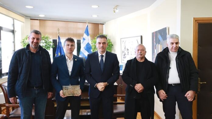 Σύσκεψη δημάρχων Λάρισας και Μάνδρας-Ειδυλλίας