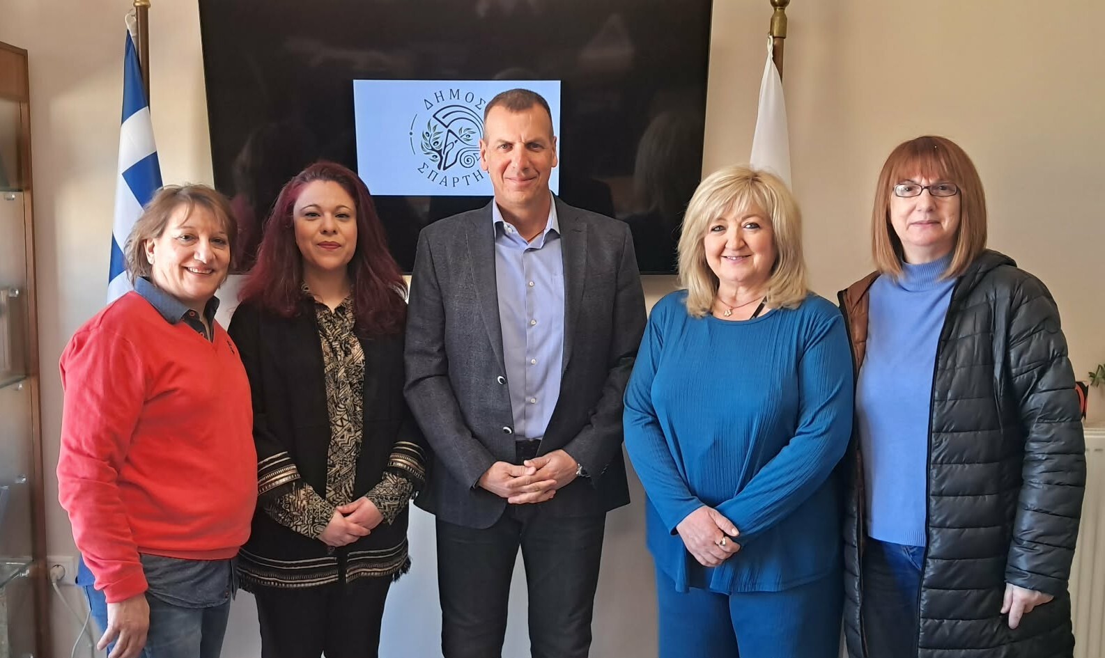 Συνάντηση του Δημάρχου με το νέο Δ.Σ. του Μουσικού Ομίλου Σπάρτης