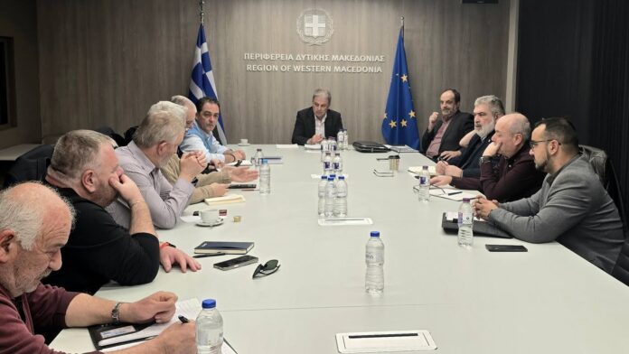 Συνάντηση Περιφερειάρχη και Δημάρχων Δυτικής Μακεδονίας με την Ευρωπαϊκή Τράπεζα Επενδύσεων