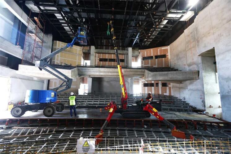 Περιφέρεια Θεσσαλίας: Οι εργασίες στο Θέατρο ΟΥΗΛ προχωρούν με εντυπωσιακούς ρυθμούς