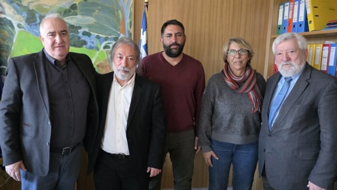 Συνάντηση δημάρχου Χαϊδαρίου με τον Γενικό Γραμματέα Παιδείας