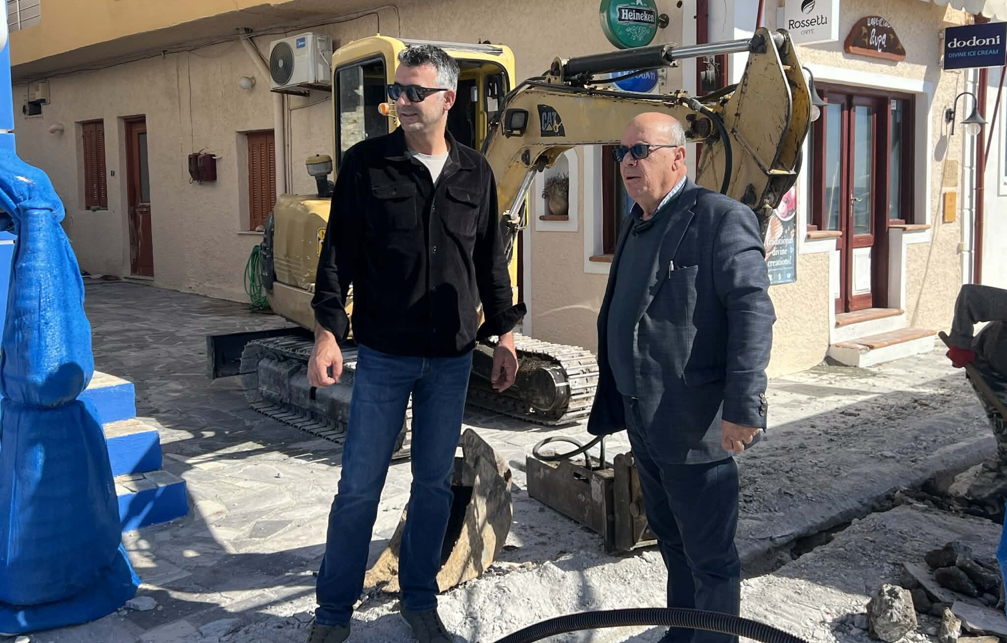 Επιτόπια έρευνα στα έργα του Δήμου Ιεράπετρας στην Κοινότητα Μύρτου