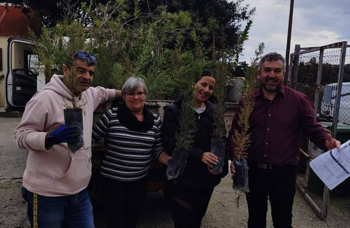 Ο Δήμος Πάτμου απέκτησε 650 φυτά από το Περιφερειακό Φυτώριο