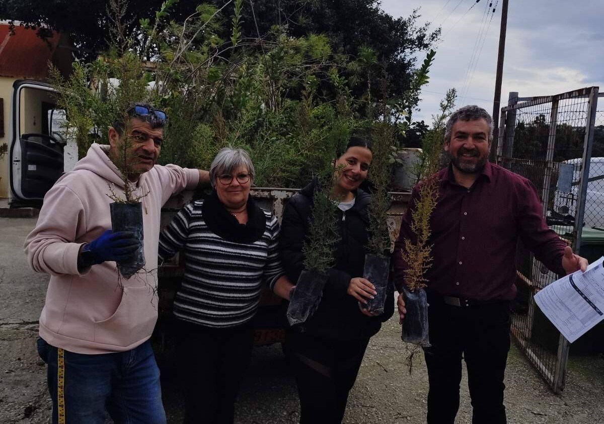 Ο Δήμος Πάτμου απέκτησε 650 φυτά από το Περιφερειακό Φυτώριο