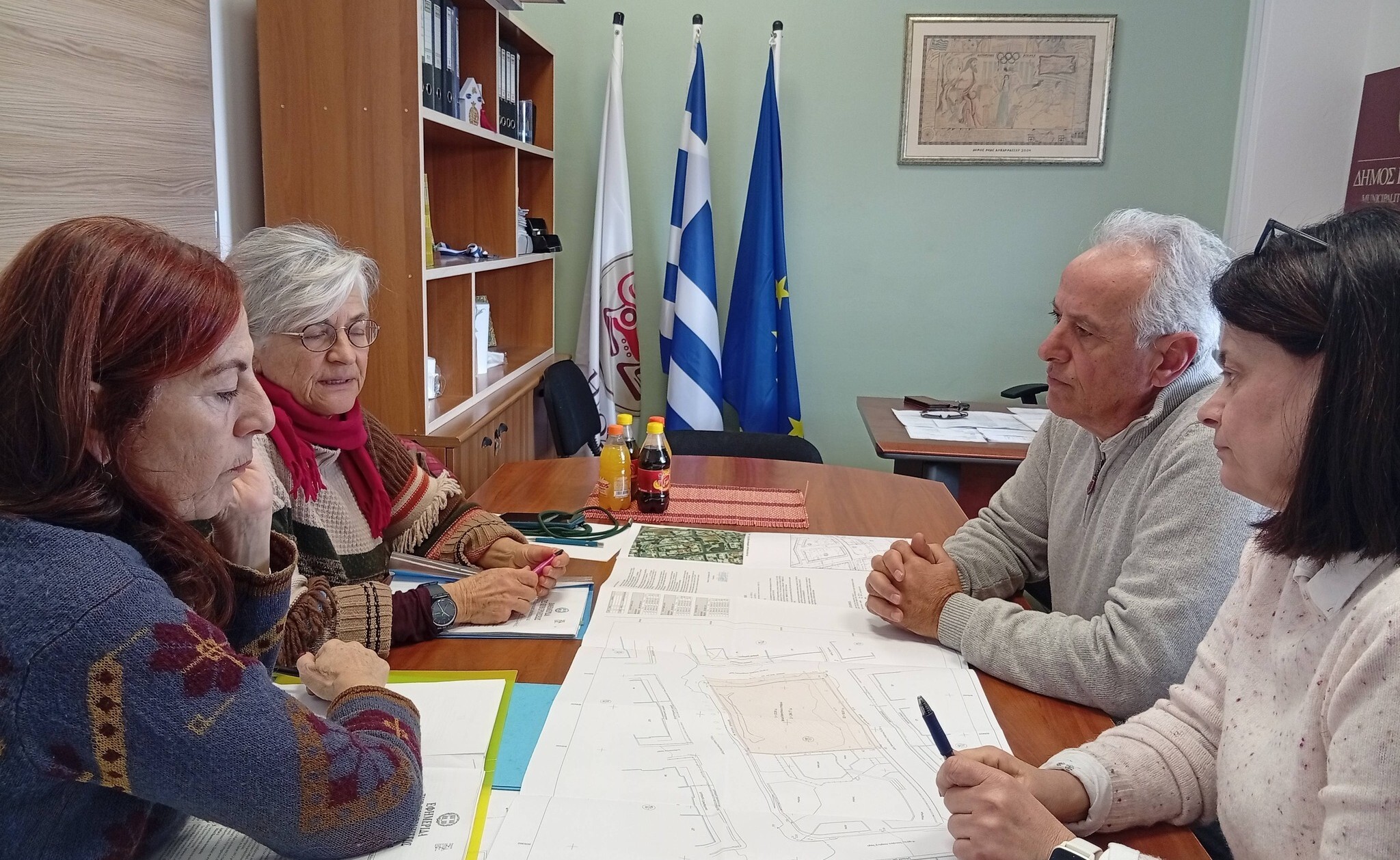 Δ.Ηρακλείου: Σύσκεψη για κατασκευή Βρεφονηπιακού σταθμού στη Νέα Αλικαρνασσό