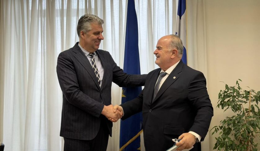 Συνάντηση του Περιφερειάρχη ΑΜΘ με τον επικεφαλής της ΓΣΕΒΕΕ