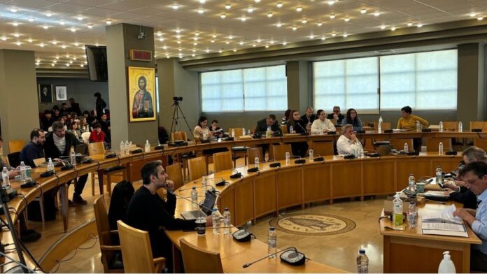 Μαθητές συμμετείχαν στην 4η Τακτική Συνεδρίαση του Π.Σ. Στερεάς Ελλάδας