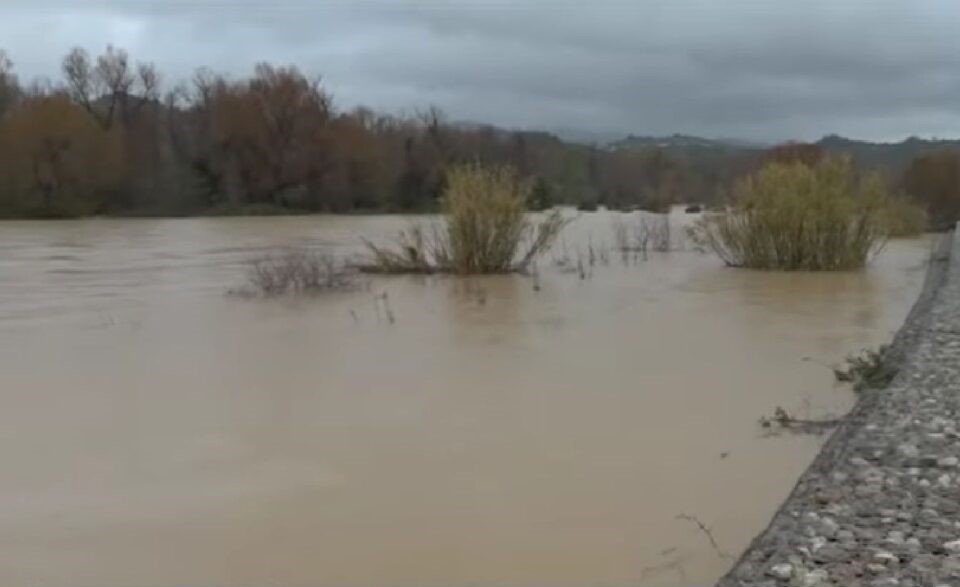 ΠΕ Ηλείας: Στα ύψη η στάθμη του Αλφειού, προβληματισμένοι οι κάτοικοι