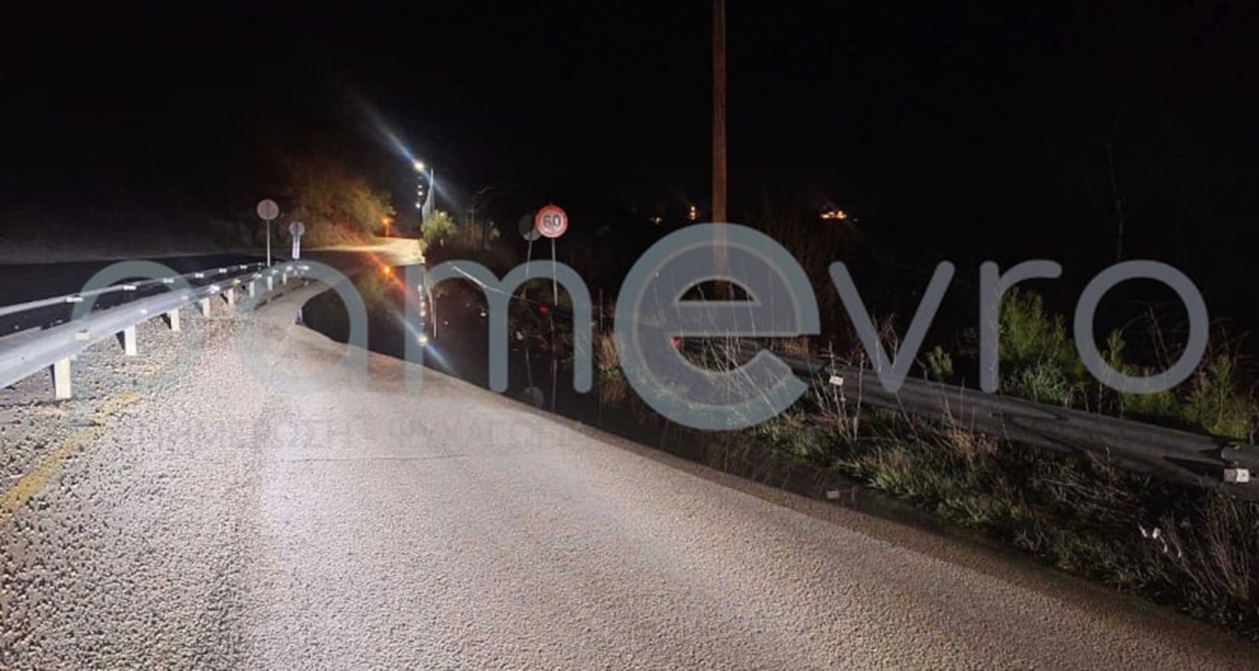 Διδυμότειχο: Κλειστή η νότια είσοδος λόγω πλημμυρών