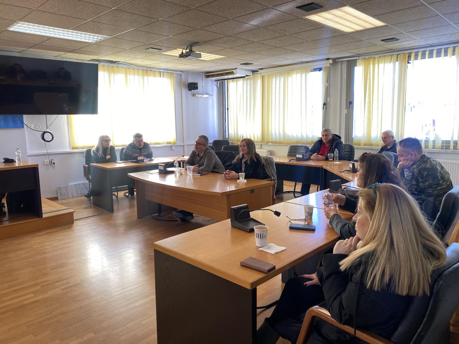 Βόλος: Σύσκεψη στην Περιφερειακή Ενότητα για παλλαϊκή άμυνα και σχέδια έκτακτης ανάγκης