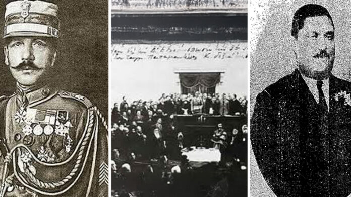 Σαν σήμερα 4 Φεβρουαρίου: Ο Πάγκαλος τραβάει πιστόλι στη Βουλή μετά το χαστούκι του Τζώνη