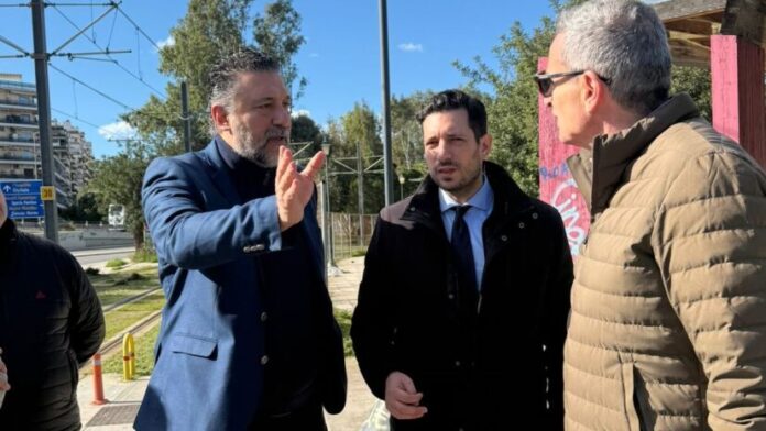 Σύσκεψη Δημάρχου Παλαιού Φαλήρου με τον Αναπληρωτή Υπουργό Μεταφορών