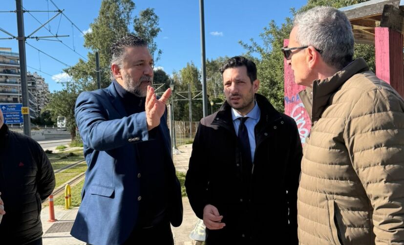 Σύσκεψη Δημάρχου Παλαιού Φαλήρου με τον Αναπληρωτή Υπουργό Μεταφορών