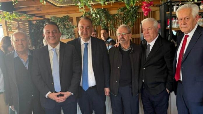 Ο Δήμαρχος Στ. Κούλης στην τελετή κοπής βασιλόπιτας γορτυνιακών συλλόγων