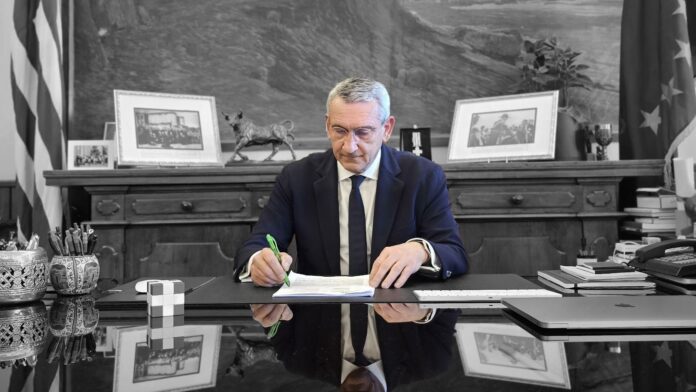Σύσκεψη μέσω τηλεδιάσκεψης για συνεργασία Περιφερειάρχη και 29 Δημάρχων Νοτίου Αιγαίου