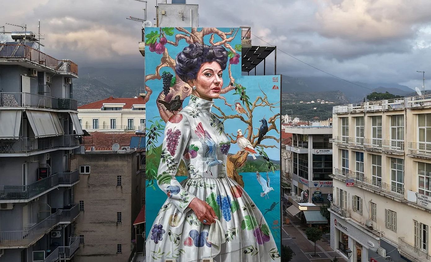 Η τοιχογραφία της «Μαρίας Κάλλας» στην Καλαμάτα ψηφίστηκε ως κορυφαία παγκοσμίως για το 2025