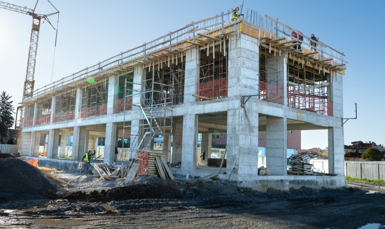 Η κατασκευή του Νέου Μουσικού Σχολείου Κατερίνης προχωρά με γοργούς ρυθμούς