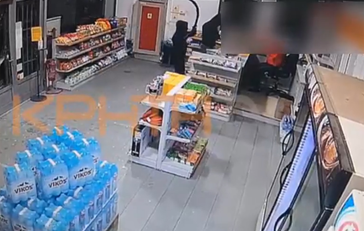 Αστραπιαία ένοπλη ληστεία σε βενζινάδικο στο Ηράκλειο: Άρπαξαν τη λεία σε μόλις 90 δευτερόλεπτα