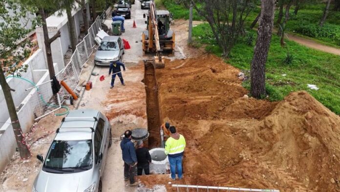 Προχωρούν οι συνδέσεις ακινήτων με το αποχετευτικό δίκτυο στο Δήμο Αμαρουσίου