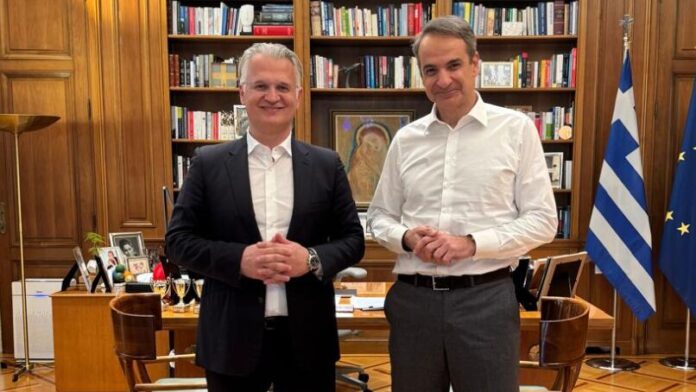 Συνάντηση του Περιφερειάρχη Πελοποννήσου με τον Πρωθυπουργό της χώρας