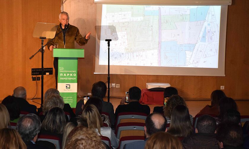 Α. Παχατουρίδης: “Η ενοποίηση του Άλσους Περιστερίου γίνεται γεγονός”