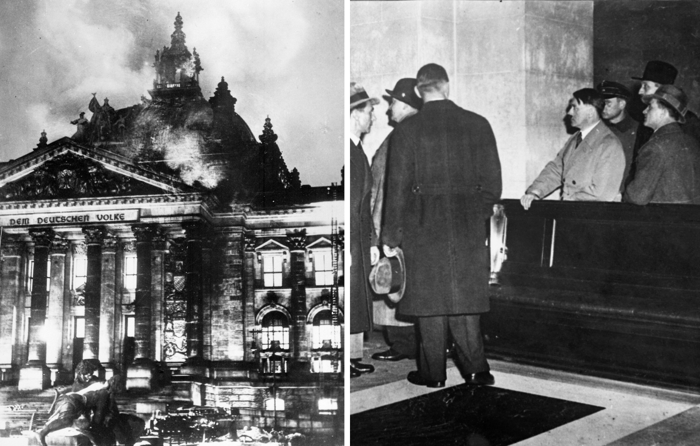 Σαν σήμερα 27 Φεβρουαρίου: Η πυρκαγιά στο Ράιχσταγκ που ενίσχυσε την κυριαρχία του Χίτλερ