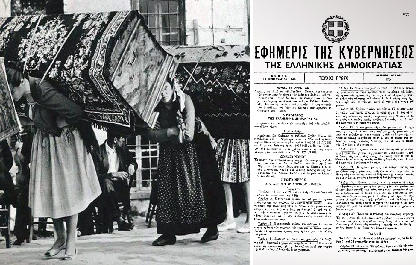 Πώς το κράτος ανέτρεψε την πατριαρχία στον γάμο – Η εξάλειψη της προίκας και της «πατρικής εξουσίας»