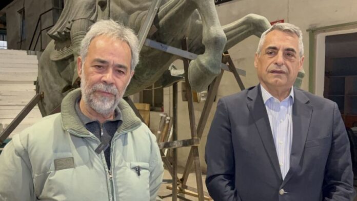 Δ. Τρίπολης: Πρώτη φάση αποκατάστασης του ανδριάντα του Θ. Κολοκοτρώνη ολοκληρώθηκε