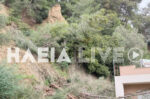 Γιγάντιος βράχος 40 τόνων απειλεί σπίτια στο Κατάκολο: Έντονη ανησυχία στους κατοίκους