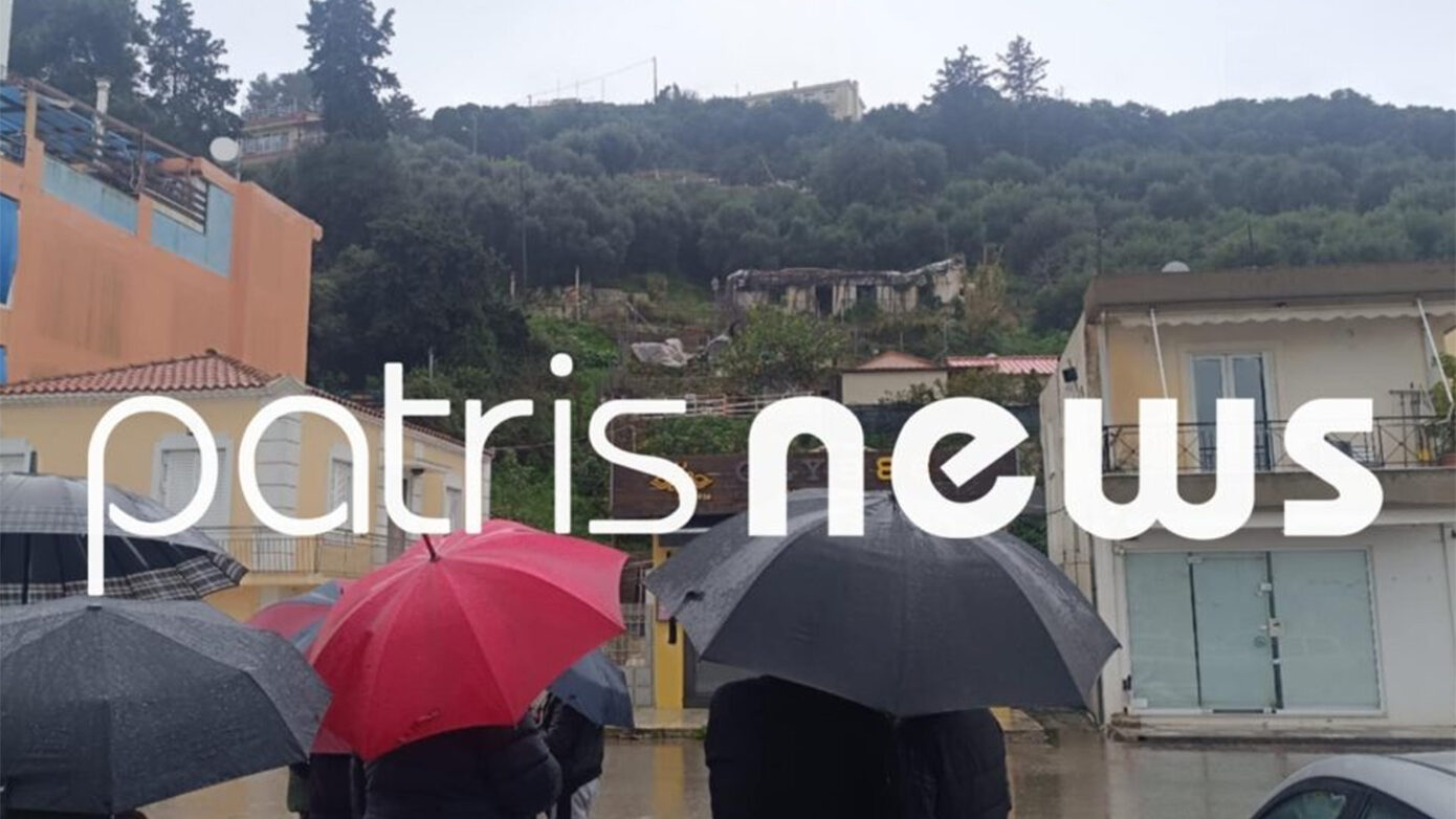 Γιγαντιαίος βράχος 40 τόνων αποκολλήθηκε και απειλεί οικίες στο Κατάκολο – Προληπτική εκκένωση δέκα σπιτιών