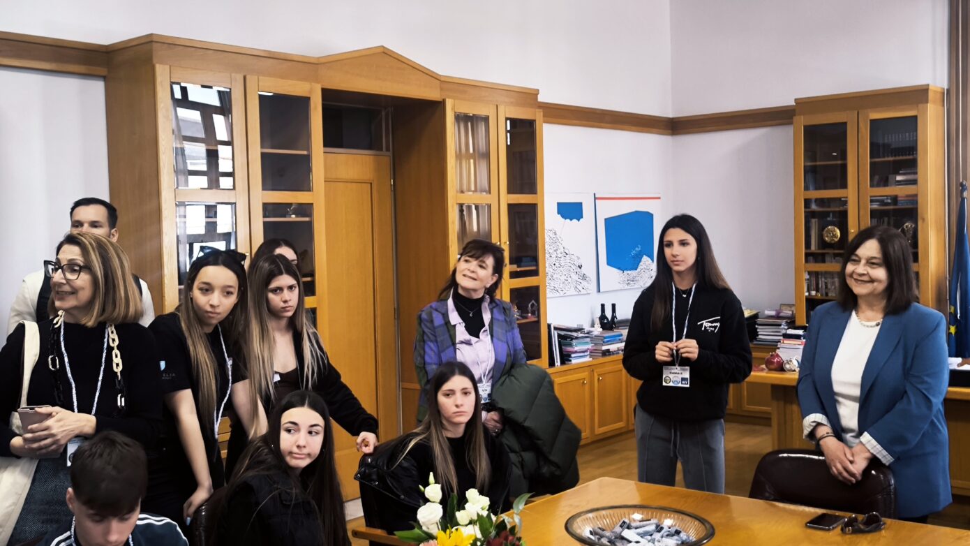 Η Δήμαρχος Καλαμαριάς καλωσόρισε μαθητές και μαθήτριες από τρεις χώρες