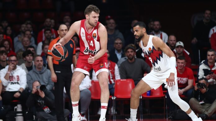Ολυμπιακός – Μπασκόνια 90-80: Κοντά στο πλεονέκτημα έδρας