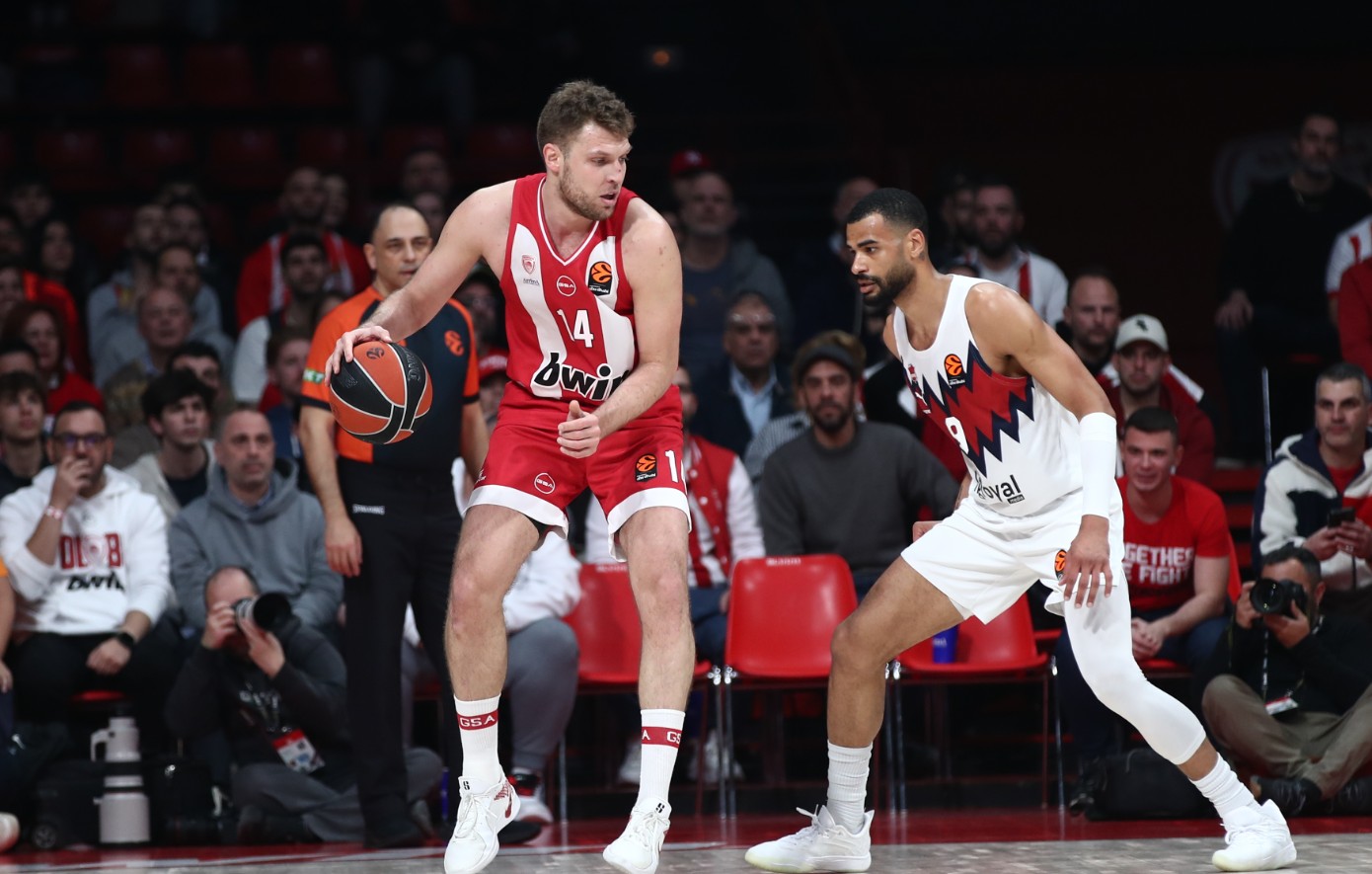 Ολυμπιακός – Μπασκόνια 90-80: Κοντά στο πλεονέκτημα έδρας