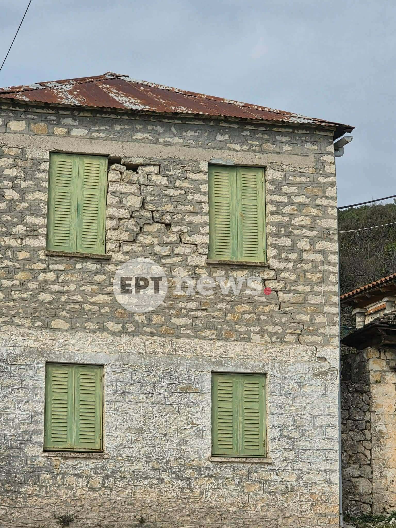 Σεισμός Θεσπρωτία: Σημαντικές ζημιές σε εκκλησίες και σπίτια στο χωριό Ψήνα Δωδώνης του νομού Ιωαννίνων