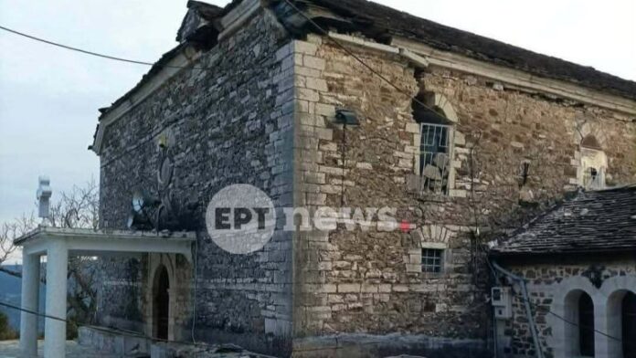 Σεισμός 5,4 Ρίχτερ: Εκτεταμένες καταστροφές σε εκκλησίες και οικίες στο Δήμο Δωδώνης