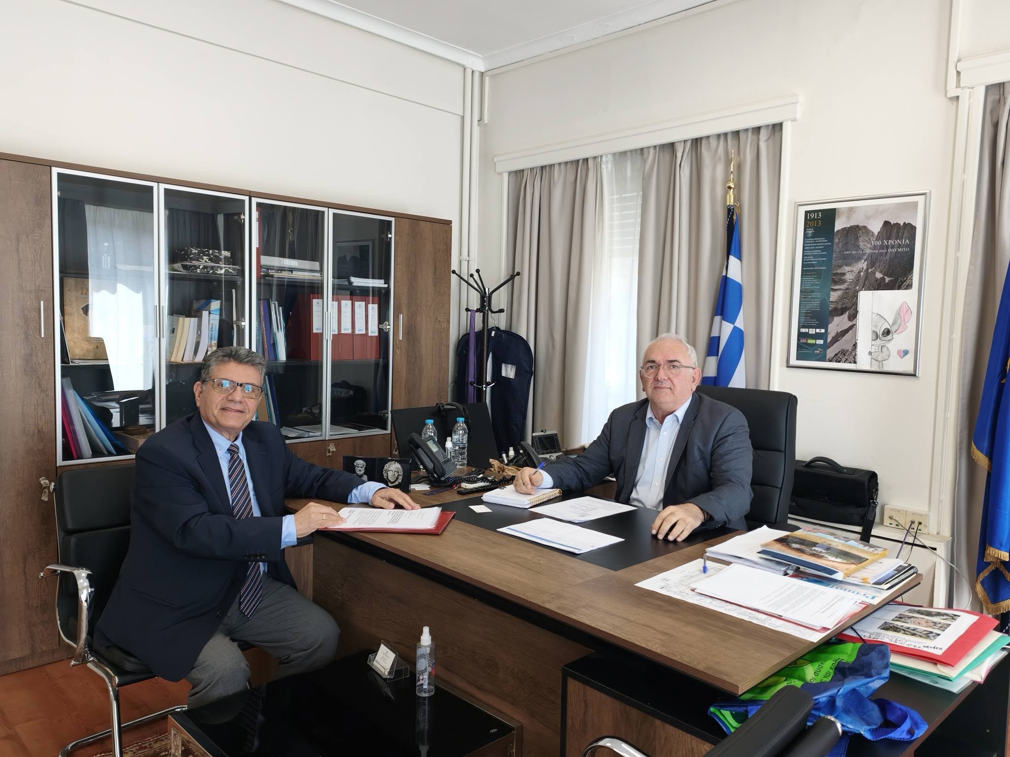 Συνάντηση του Γ.Γ. Δήμου Μοσχάτου – Ταύρου με τον Σάββα Χιονίδη στο Υπουργείο Εσωτερικών