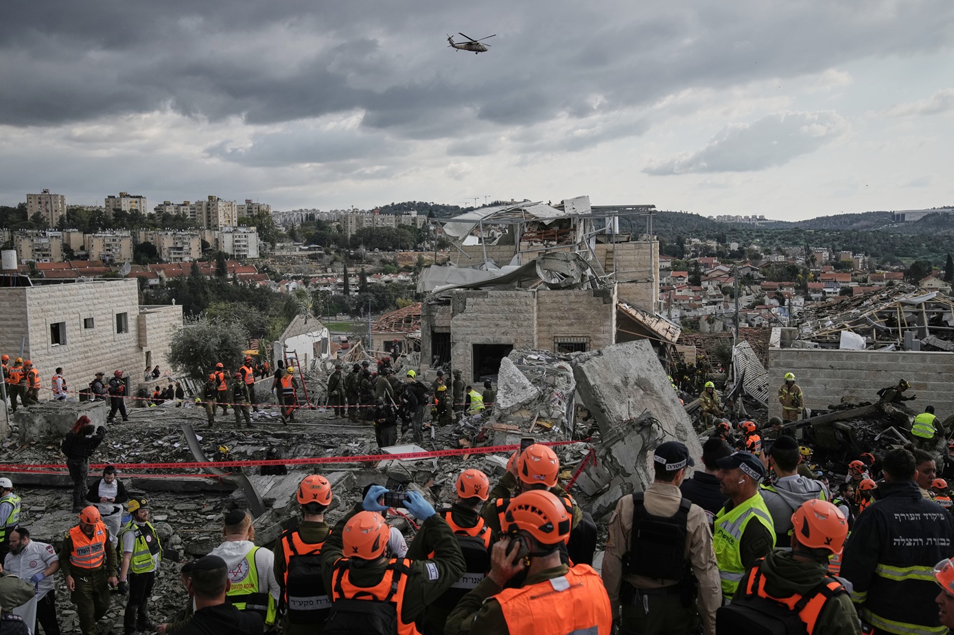 Έξι νεκροί στο κεντρικό Ισραήλ από επίθεση ιρανικού πυραύλου