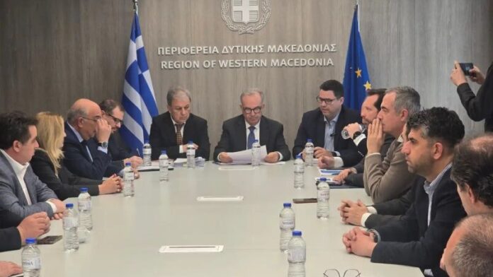 Περιφέρεια Δυτικής Μακεδονίας Υποδέχεται κυβερνητικό κλιμάκιο με επικεφαλής τον Γ. Αμανατίδη