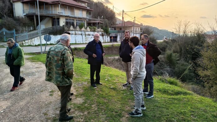 Επιθεώρηση Δημάρχου Πύργου στις καθιζήσεις σε Αγ.Άννα και Κλινδιά