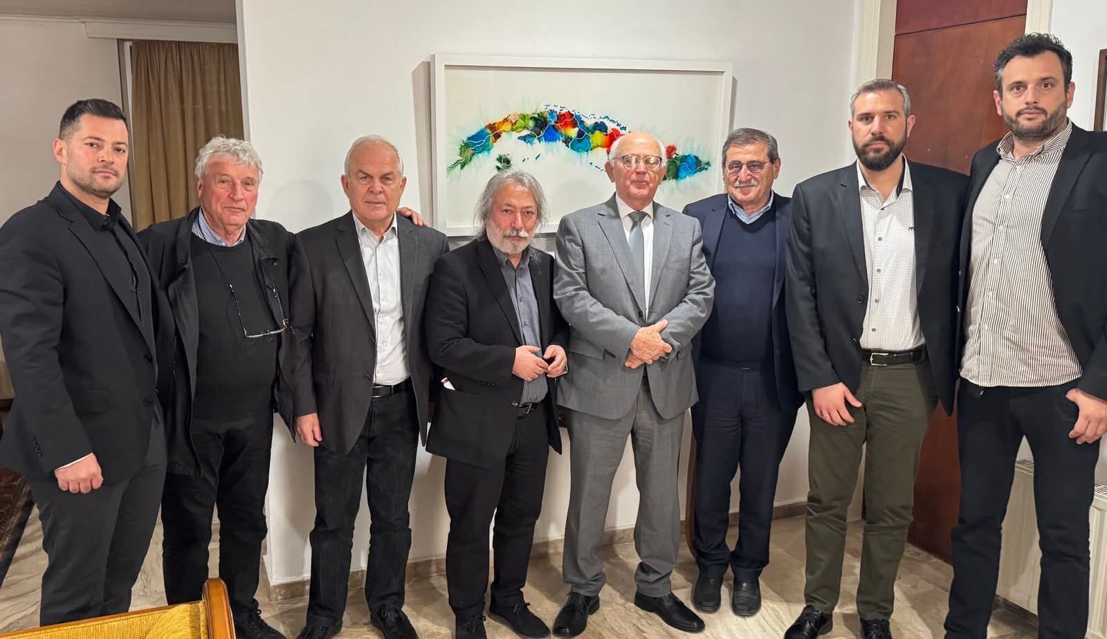 Συνάντηση αντιπροσώπων δημοτικών αρχών της Λαϊκής Συσπείρωσης με τον πρέσβη της Κούβας