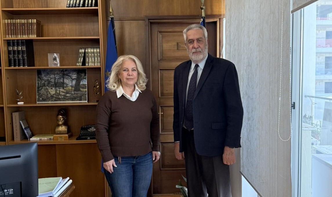 Συνάντηση Δημάρχου Αλμυρού με την Αντιπεριφερειάρχη Μαγνησίας-Σποράδων